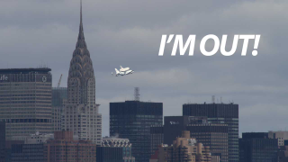 Here's Video Of Space Shuttle Enterprise Flying Over NYC